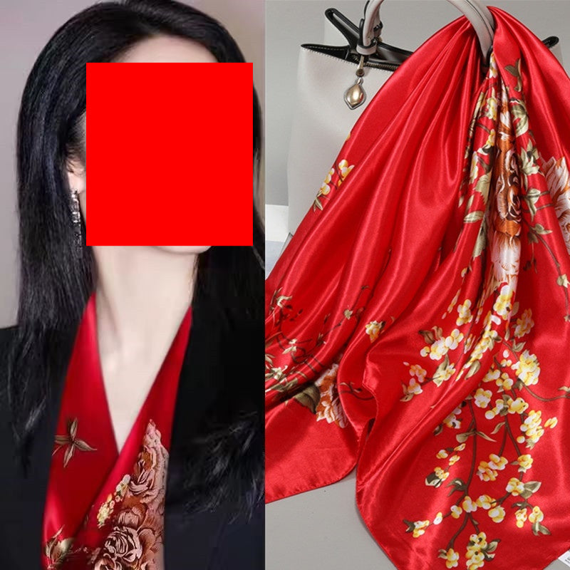 Women's New Spring Summer All-Match Thin Scarf Shawl