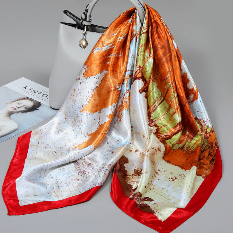 Women's New Spring Summer All-Match Thin Scarf Shawl