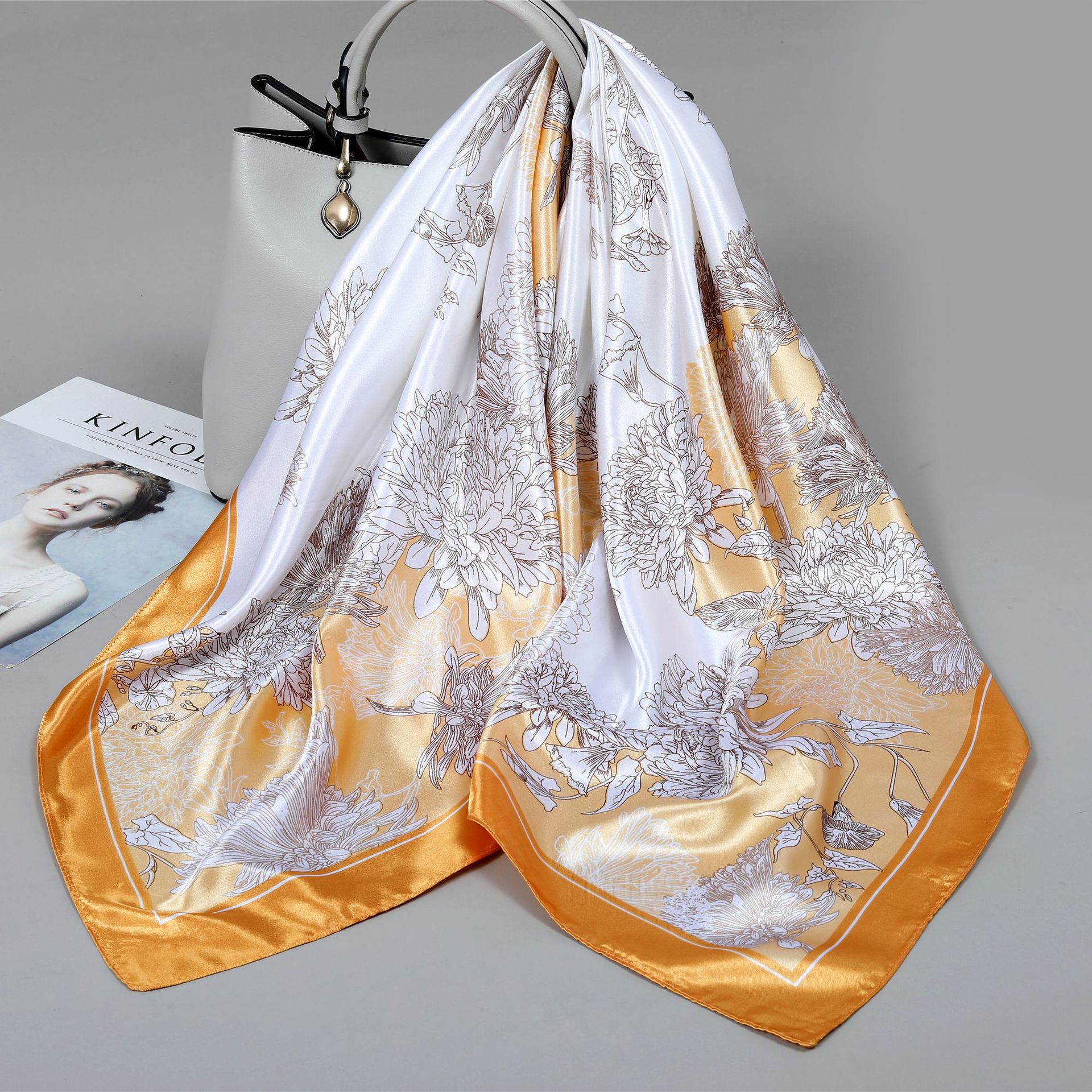 Women's New Spring Summer All-Match Thin Scarf Shawl